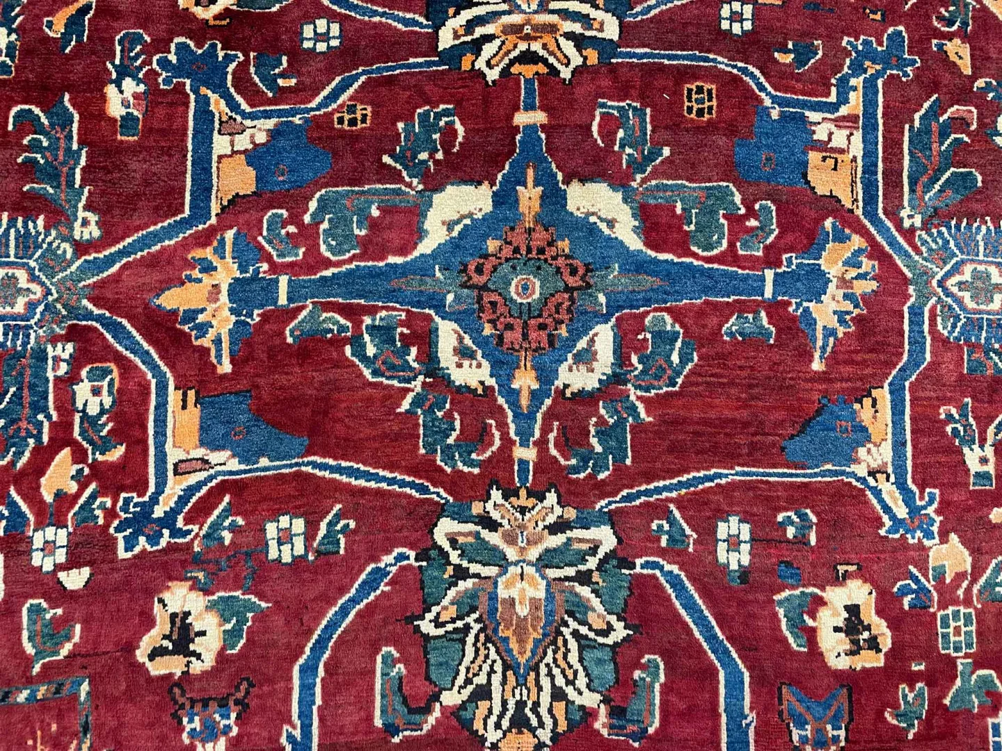 Perserteppich Bakhtiar 307 x 222 cm Wolle handgeknüpft