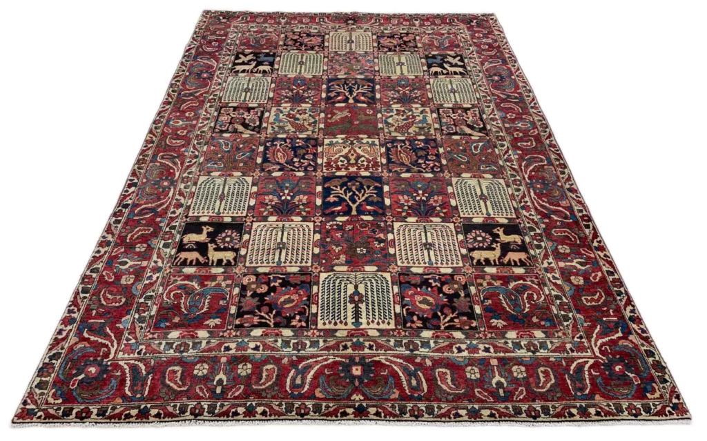 Perserteppich Bakhtiar 308 x 208 cm Wolle handgeknüpft