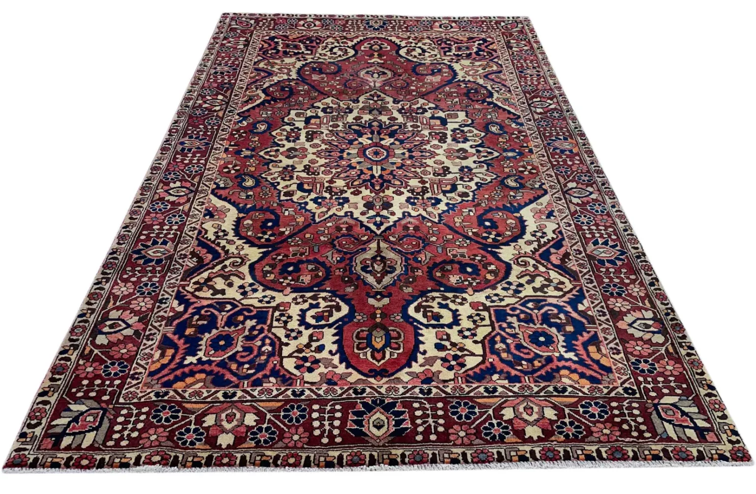 Perserteppich Bakhtiar 309 x 202 cm Wolle handgeknüpft