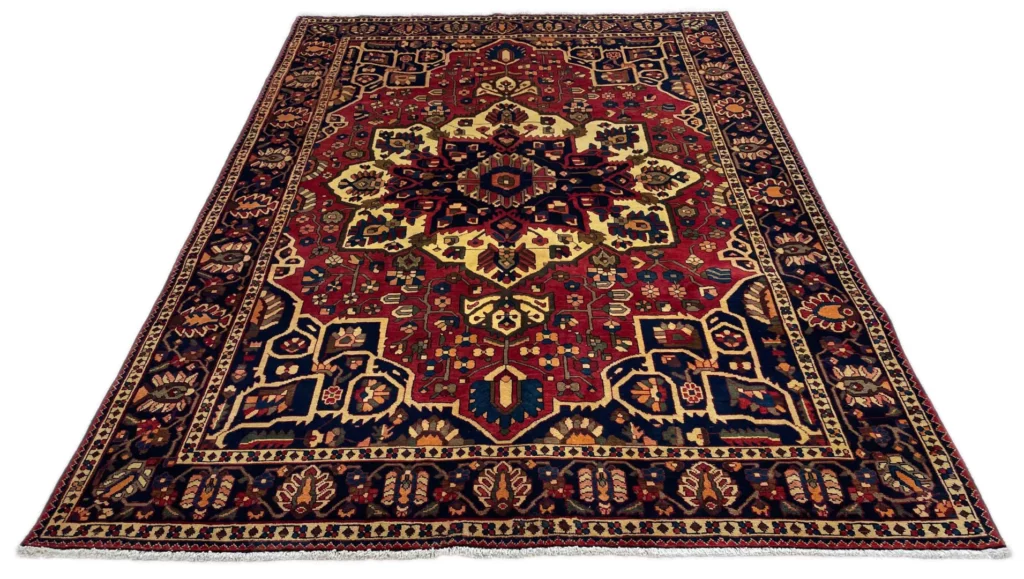 bakhtiar-teppich-313-x-217-cm-kheshti-muster-mit-150000-200000-1 Perserteppich Bakhtiar 313 x 217 cm Wolle handgeknüpft