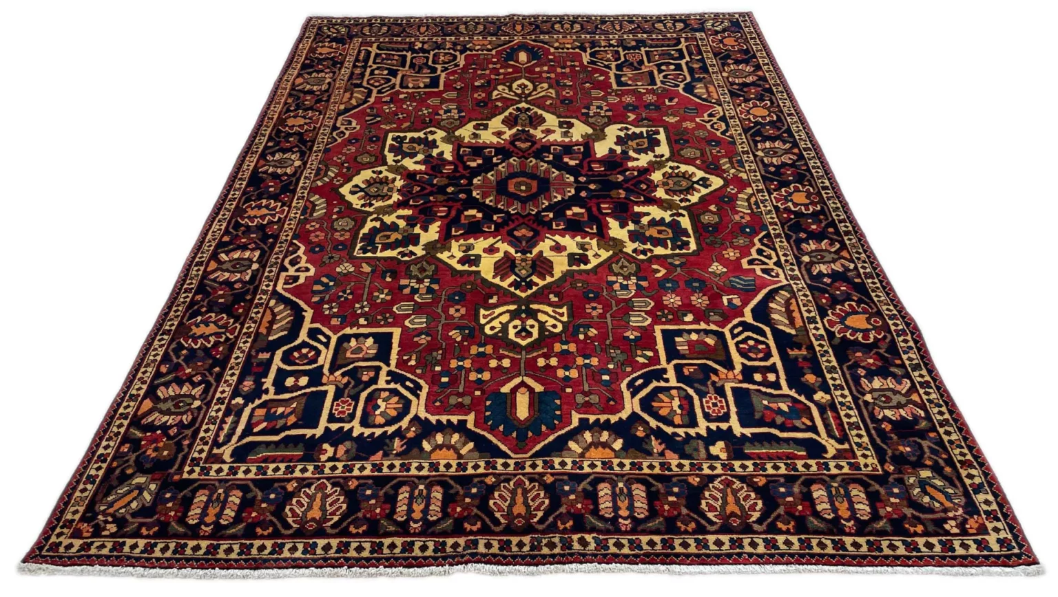 bakhtiar-teppich-313-x-217-cm-kheshti-muster-mit-150000-200000-1 Perserteppich Bakhtiar 313 x 217 cm Wolle handgeknüpft