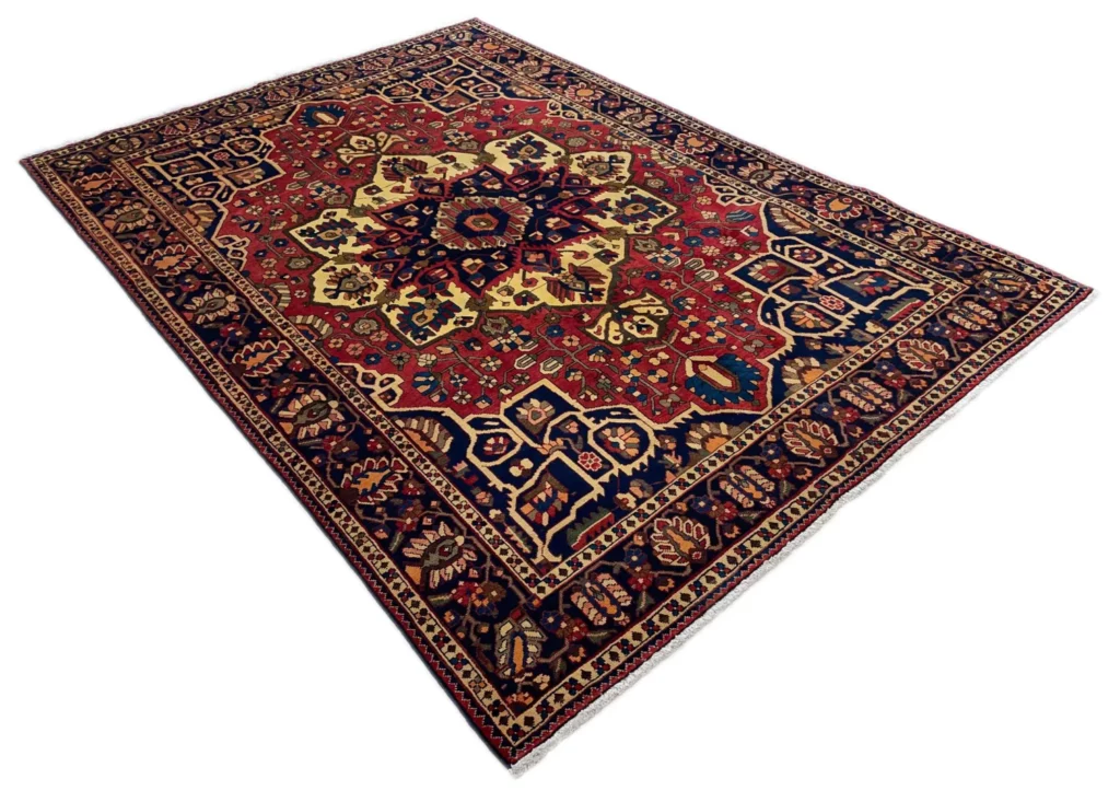 bakhtiar-teppich-313-x-217-cm-kheshti-muster-mit-150000-200000-2 Perserteppich Bakhtiar 313 x 217 cm Wolle handgeknüpft