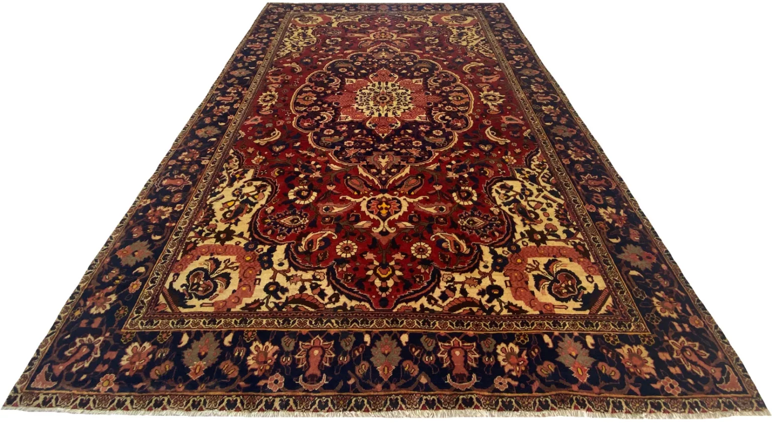 Perserteppich Bakhtiar 354 x 251 cm Wolle handgeknüpft