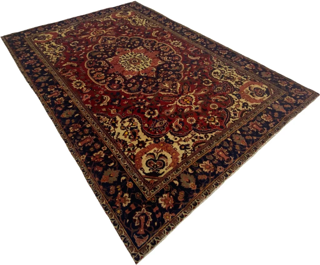 Perserteppich Bakhtiar 354 x 251 cm Wolle handgeknüpft