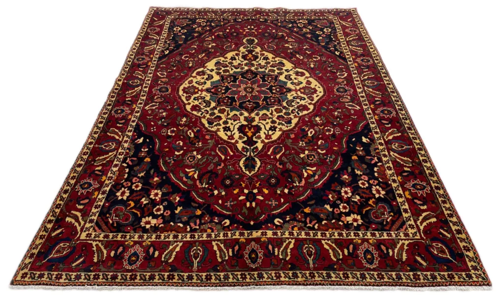 Perserteppich Bakhtiar 335 x 220 cm Wolle handgeknupft