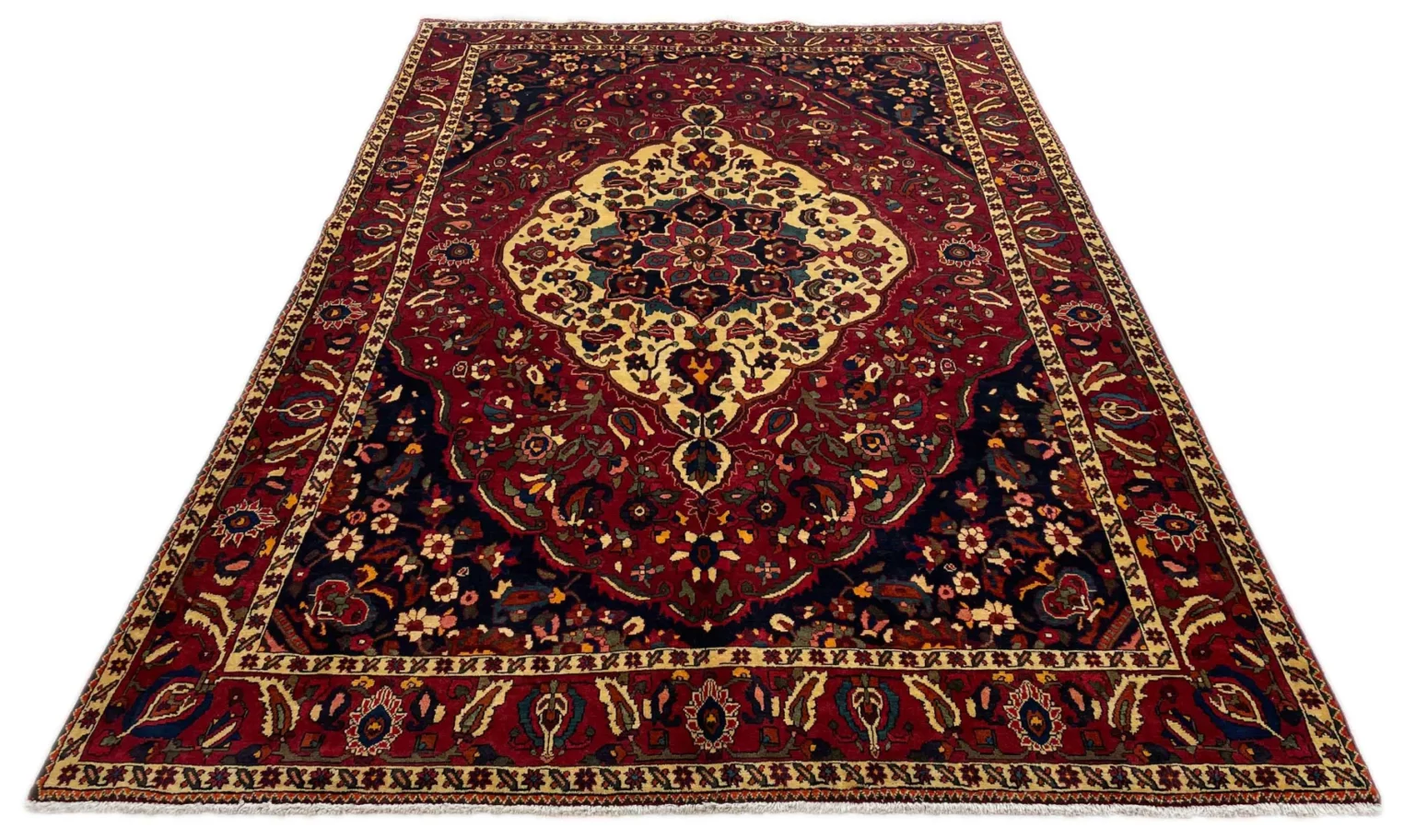 Perserteppich Bakhtiar 335 x 220 cm Wolle handgeknupft