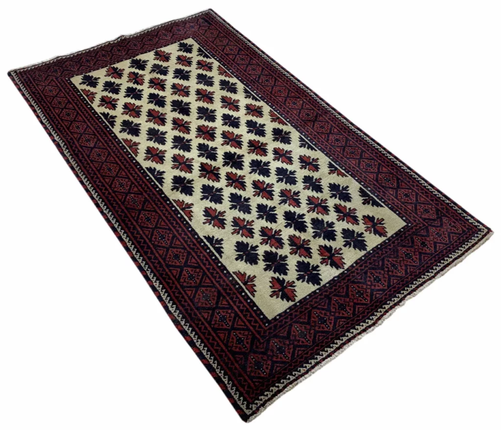 balutsch-perserteppich-181-x-105-cm-120000-250000-knoten-m-1-2 Perserteppich Balutsch 181 x 105 cm Wolle handgeknüpft