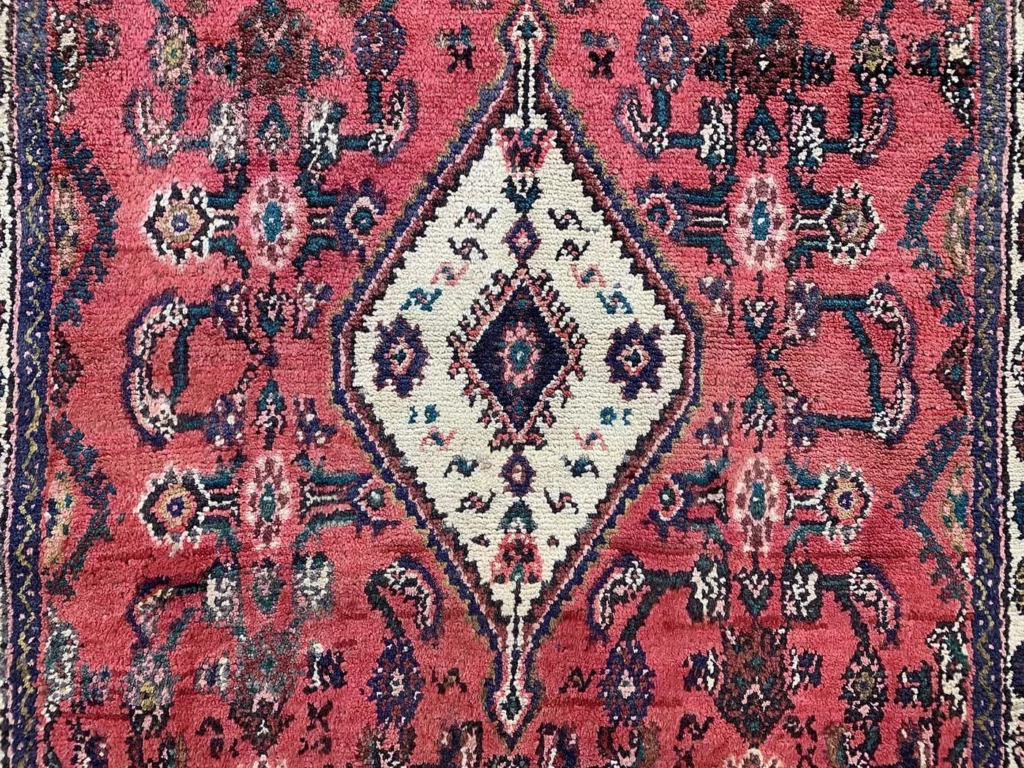 Perserteppich Hamadan 303 x 103 cm Wolle handgeknüpft