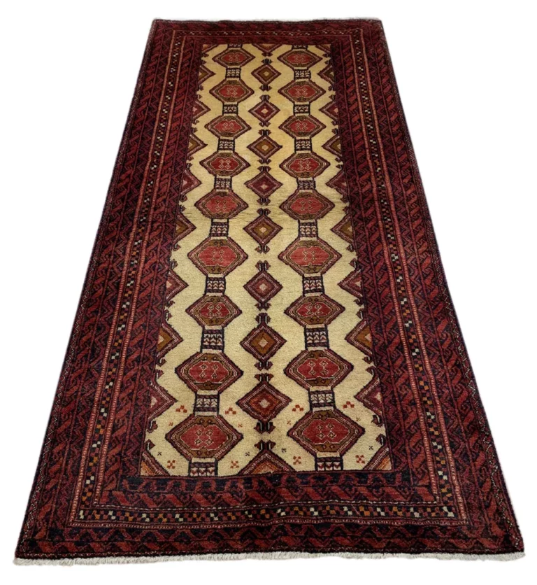 Perserteppich Balutsch 183 x 89 cm Wolle handgeknüpft