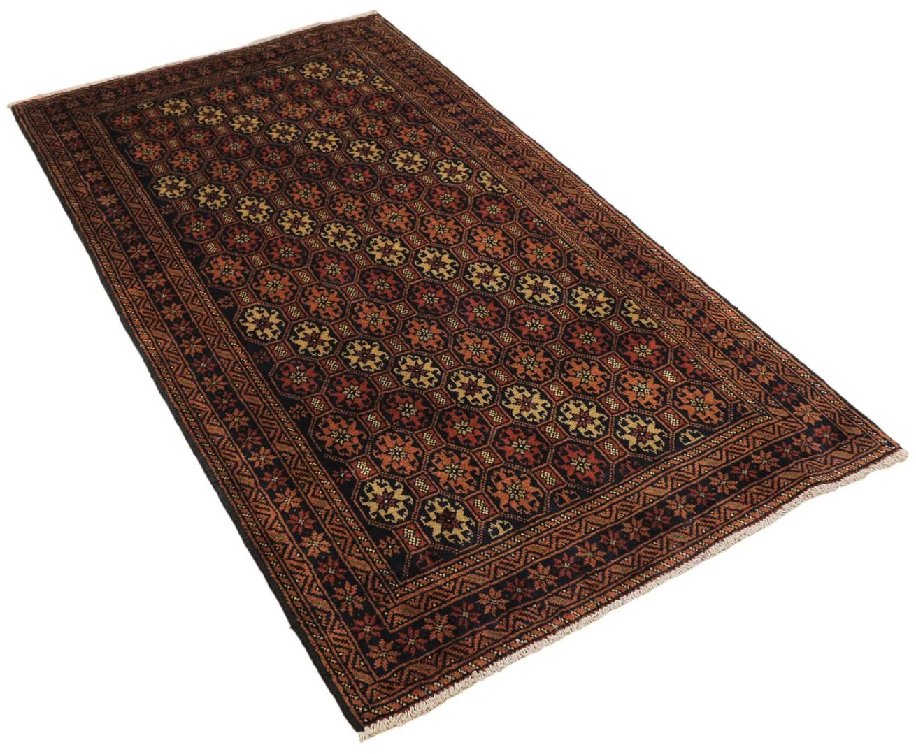 balutsch-perserteppich-185-x-100-cm-120000-250000-knoten-m-1-2 Perserteppich Balutsch 185 x 100 cm Wolle handgeknüpft