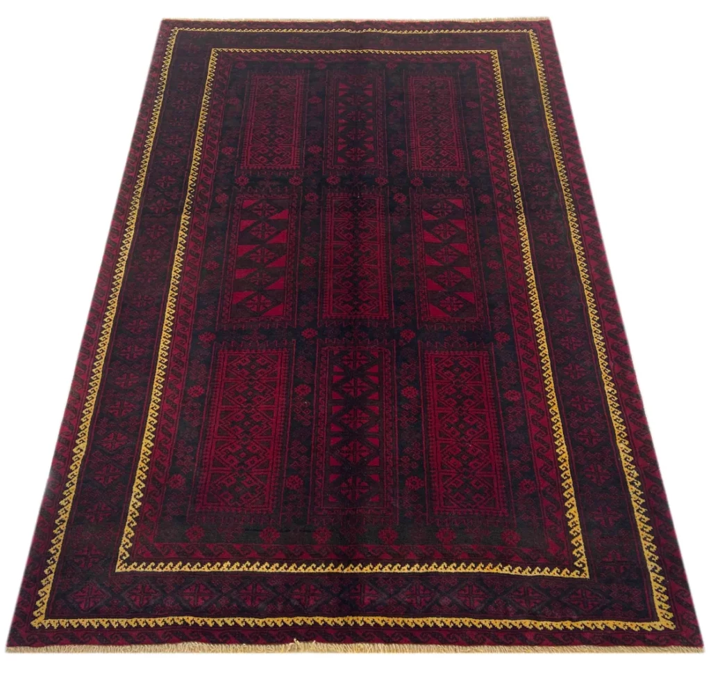Orientteppich Belutsch 188 x 125 cm Wolle handgeknüpft