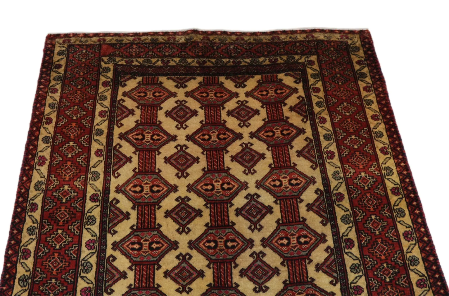Orientteppich Balutsch 192 x 99 cm Wolle handgeknüpft