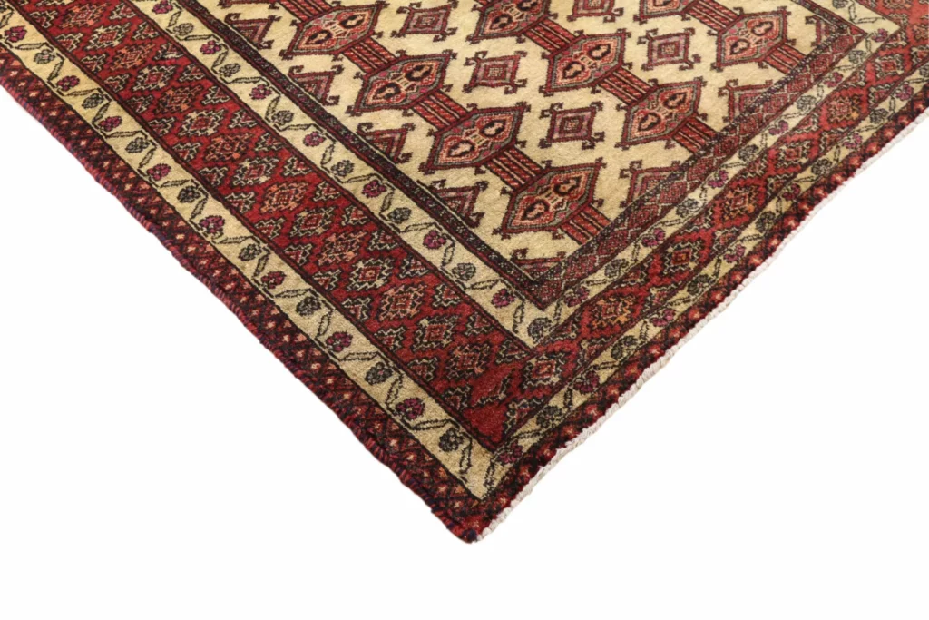Orientteppich Balutsch 192 x 99 cm Wolle handgeknüpft