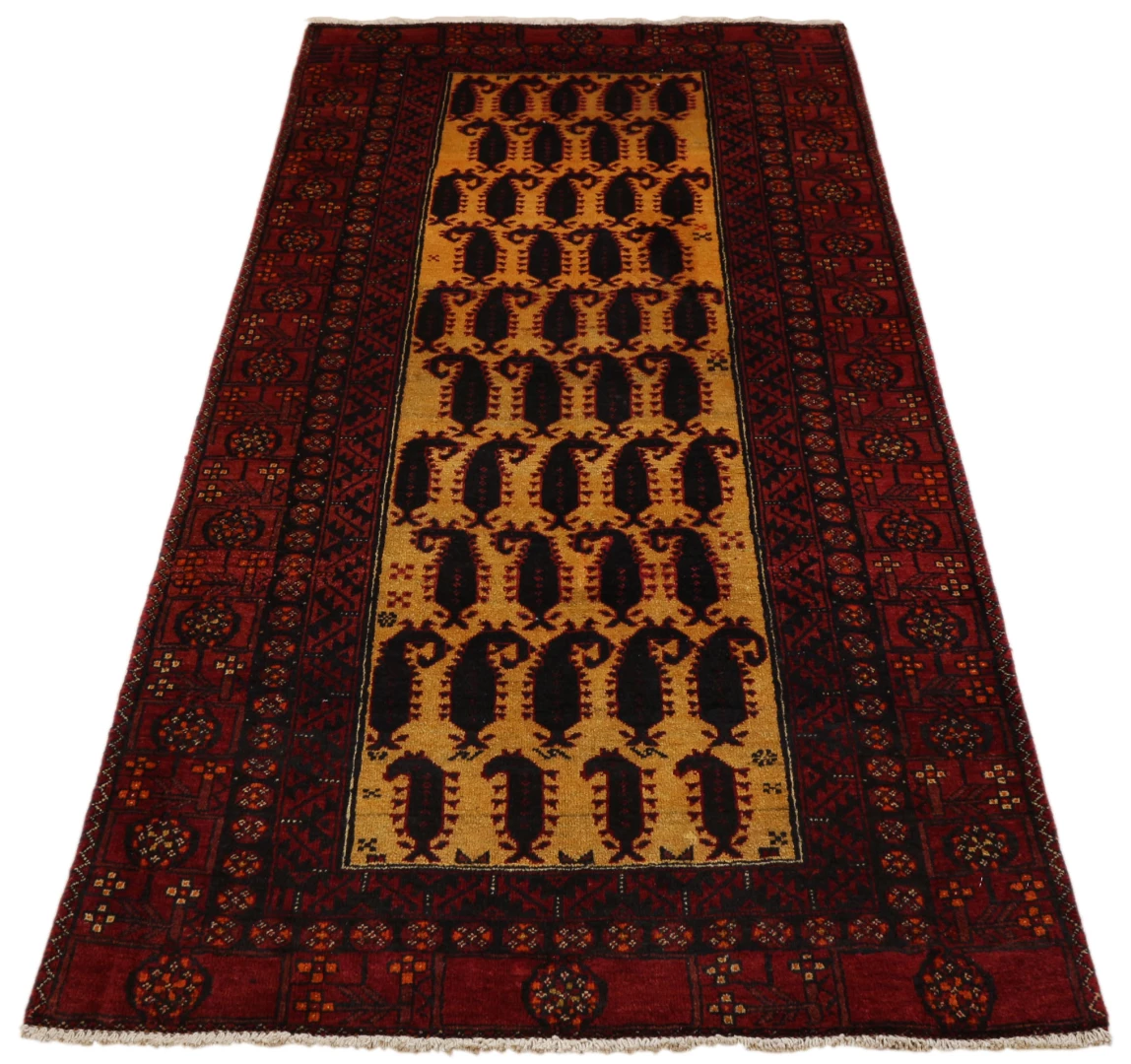 Orientteppich Balutsch 193 x 96 cm Wolle handgeknüpft