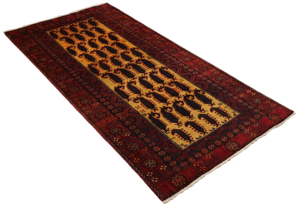 Orientteppich Balutsch 193 x 96 cm Wolle handgeknüpft