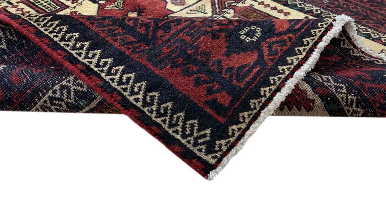 Perserteppich Balutsch 200 x 101 cm Wolle handgeknüpft