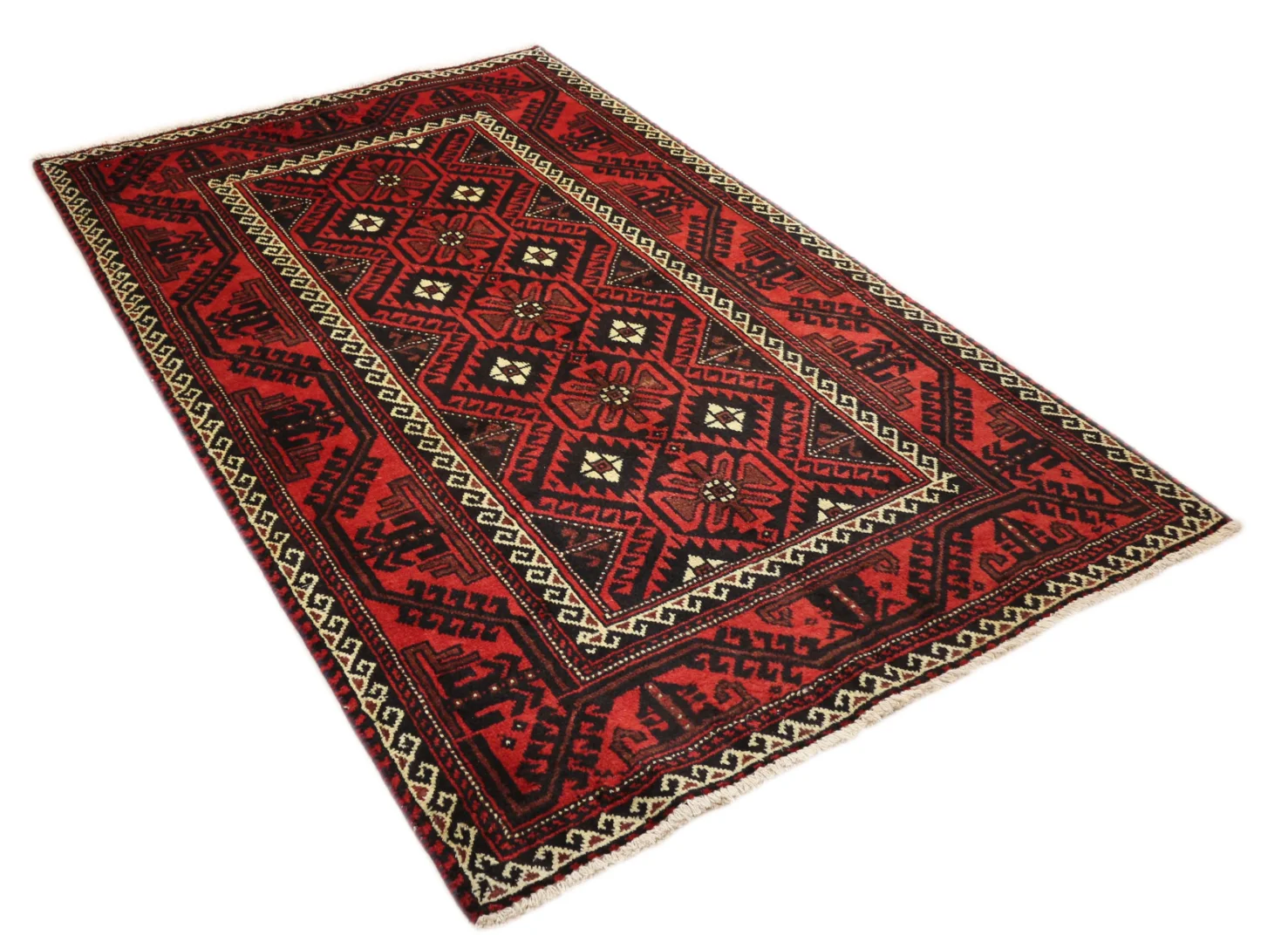 balutsch-perserteppich-200-x-123-cm-120000-bis-250000-knoten-m-1-2 Perserteppich Balutsch 200 x 123 cm Wolle handgeknüpft