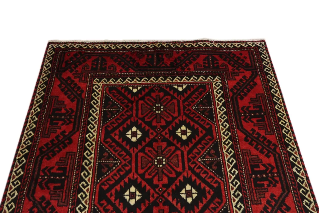 balutsch-perserteppich-200-x-123-cm-120000-bis-250000-knoten-m-1-3 Perserteppich Balutsch 200 x 123 cm Wolle handgeknüpft