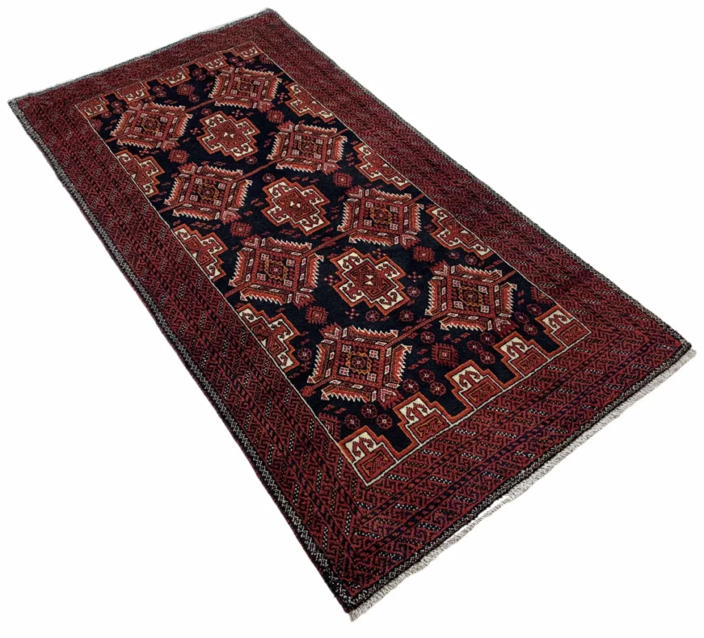 balutsch-perserteppich-200-x-110-cm-knotendichte-120000-250000-11 Perserteppich Balutsch 200 x 110 cm Wolle handgeknüpft