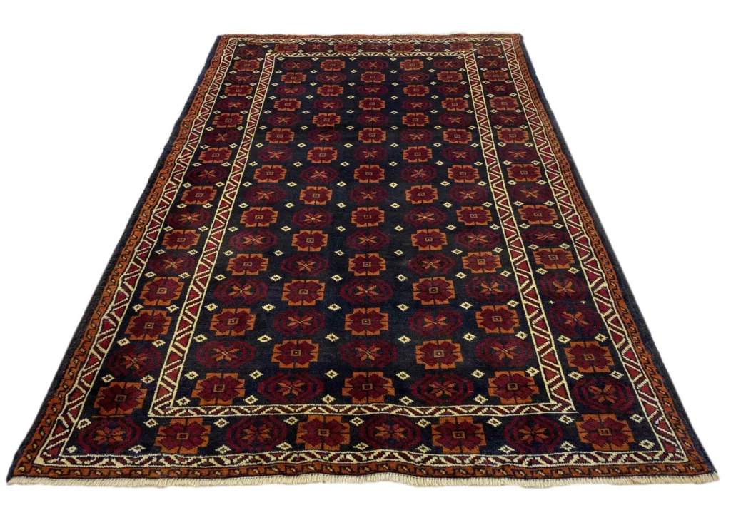 Perserteppich Belutsch 201 x 134 cm Wolle handgeknüpft