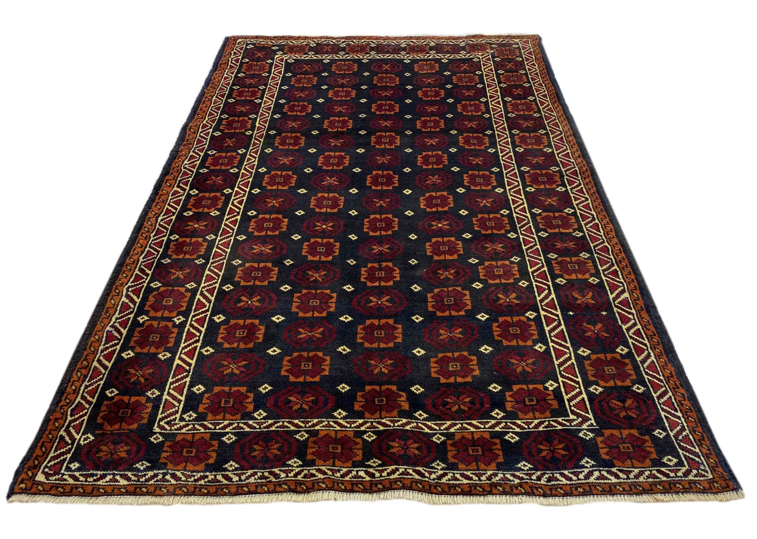 Perserteppich Belutsch 201 x 134 cm Wolle handgeknüpft