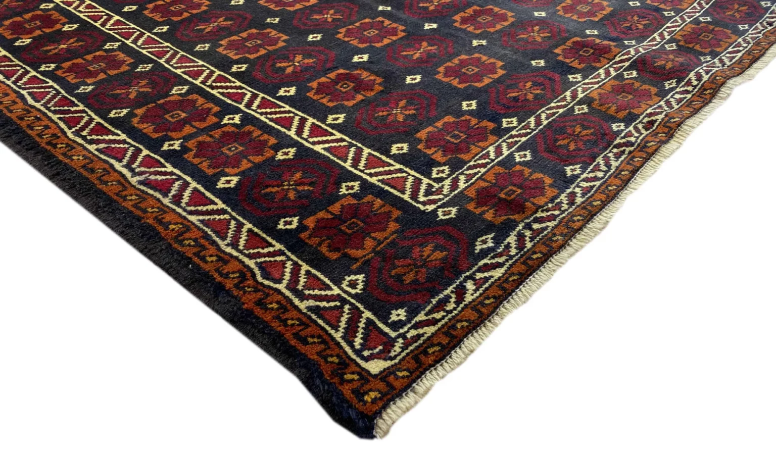 Perserteppich Belutsch 201 x 134 cm Wolle handgeknüpft