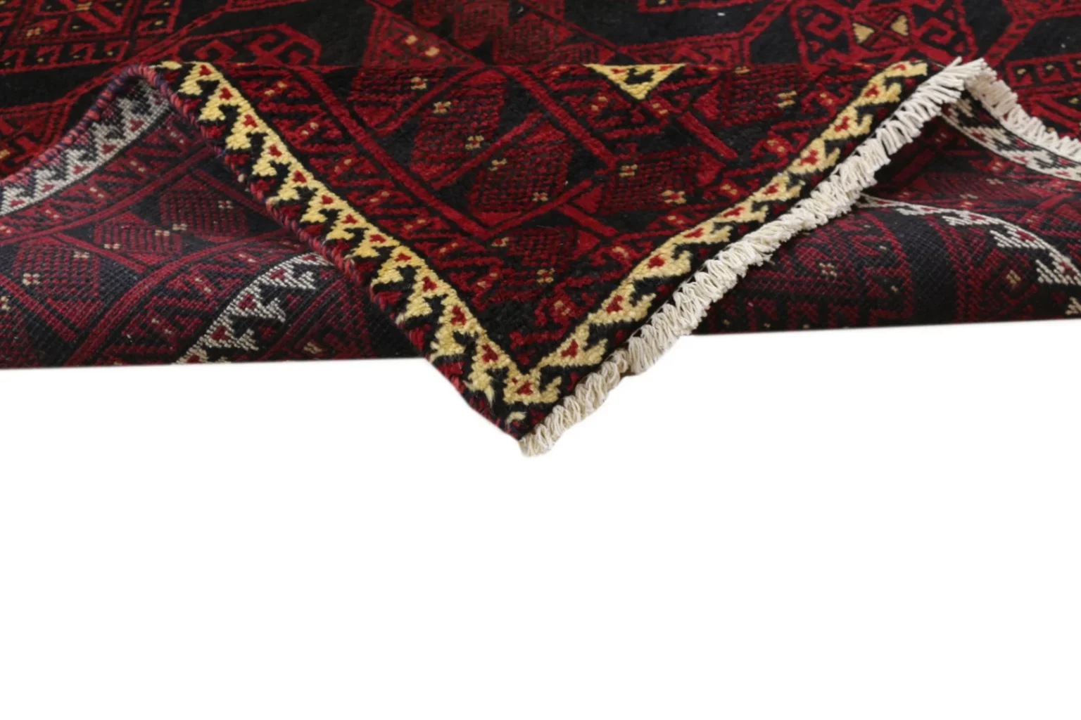 balutsch-perserteppich-202-x-127-cm-120000-250000-knoten-m-1-5 Perserteppich Balutsch 202 x 127 cm Wolle handgeknüpft