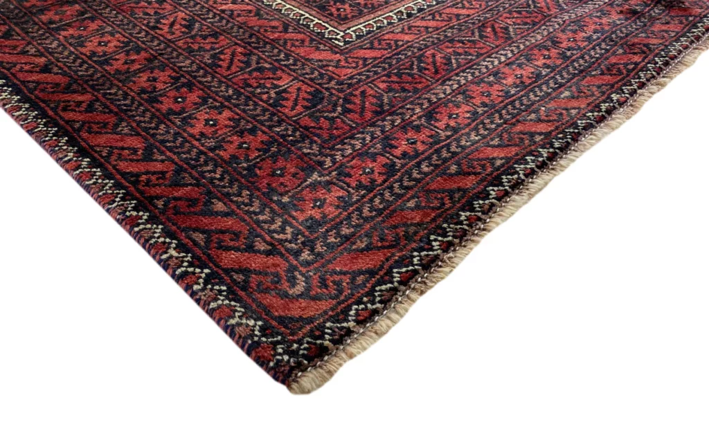 belutsch-teppich-202-x-116-cm-knotendichte-120000-250000-knoten-m-1-3 Perserteppich Balutsch 202 x 116 cm Wolle handgeknüpft