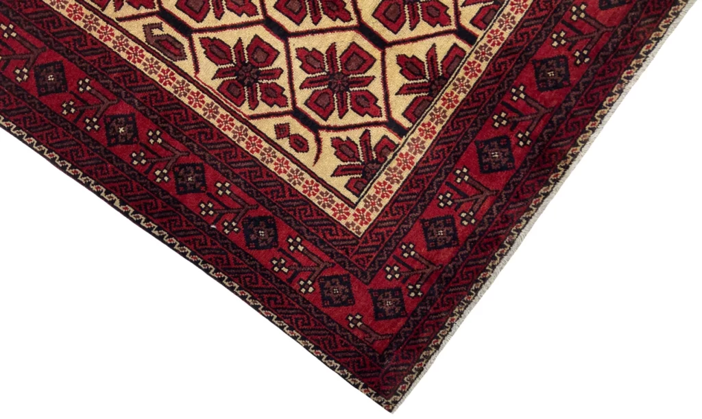 Perserteppich Belutsch 207 x 107 cm Wolle handgeknüpft