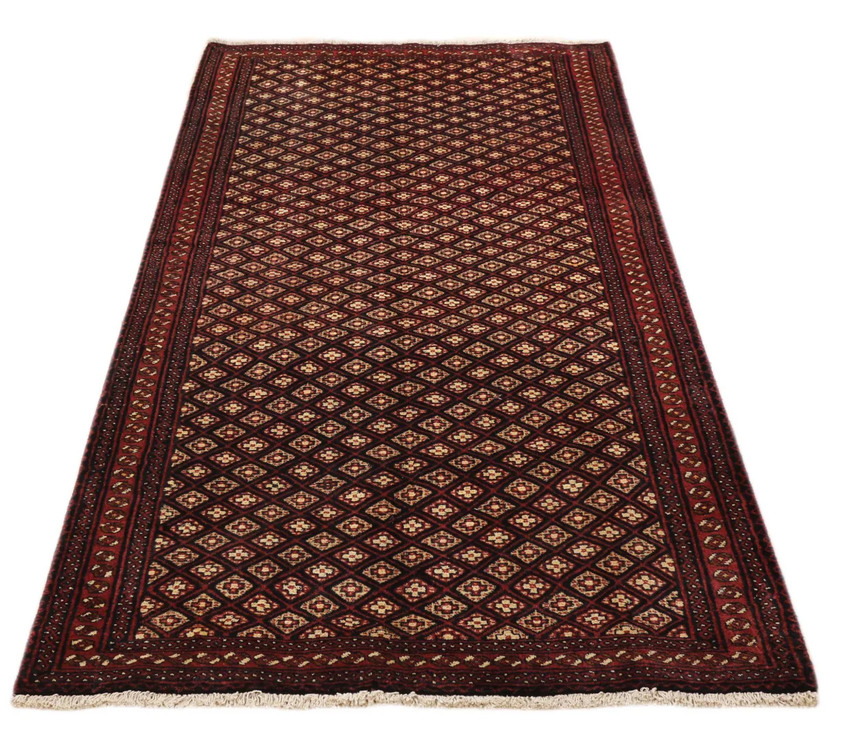 balutsch-perserteppich-210-x-107-cm-knotendichte-120000-250000-1 Orientteppich Balutsch 210 x 107 cm Wolle handgeknüpft