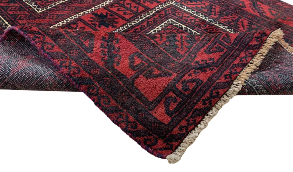 balutsch-perserteppich-210-x-106-cm-120000-250000-knoten-m-1-4 Orientteppich Balutsch 210 x 106 cm Wolle handgeknüpft