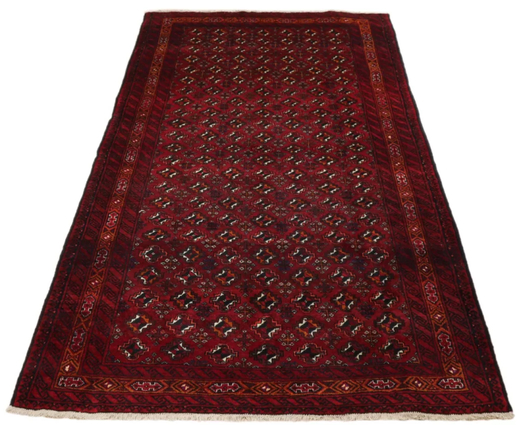 Perserteppich Balutsch 210 x 115 cm Wolle handgeknüpft