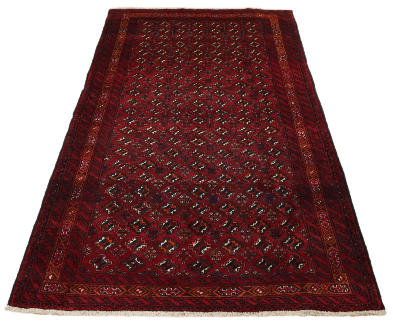 Perserteppich Balutsch 210 x 115 cm Wolle handgeknüpft