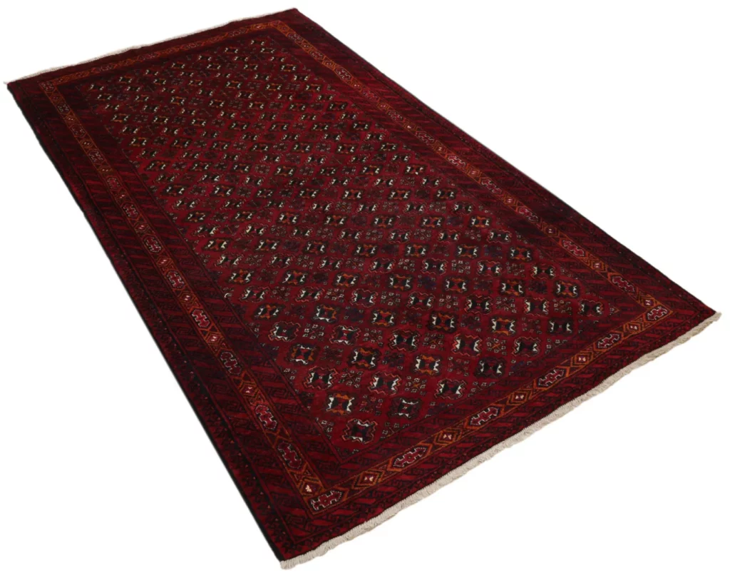 Perserteppich Balutsch 210 x 115 cm Wolle handgeknüpft