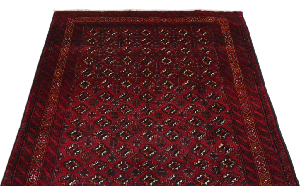 Perserteppich Balutsch 210 x 115 cm Wolle handgeknüpft