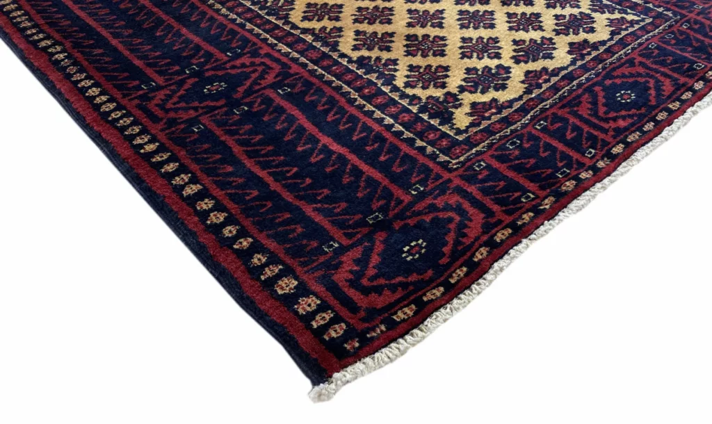 Perserteppich Belutsch 211 x 111 cm Wolle handgeknüpft