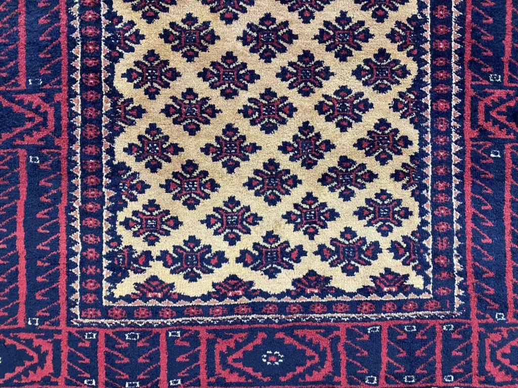Perserteppich Belutsch 211 x 111 cm Wolle handgeknüpft
