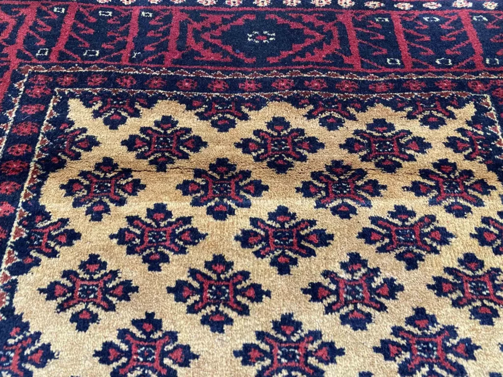 Perserteppich Belutsch 211 x 111 cm Wolle handgeknüpft