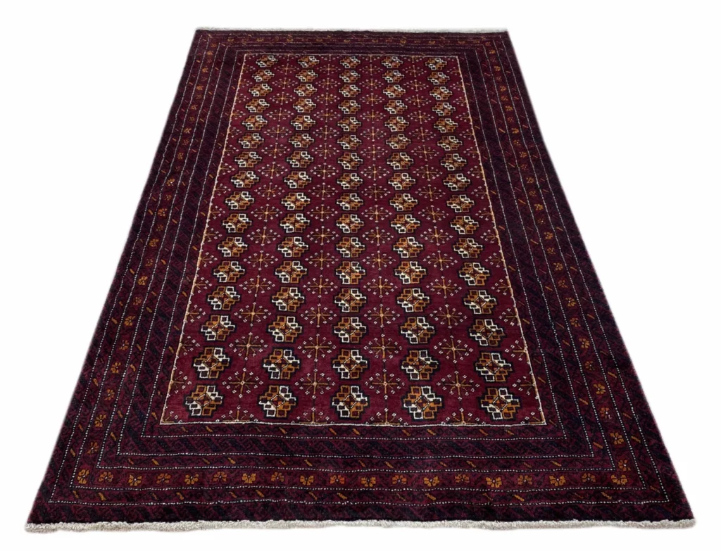 Perserteppich Belutsch 210 x 115 cm Wolle handgeknüpft