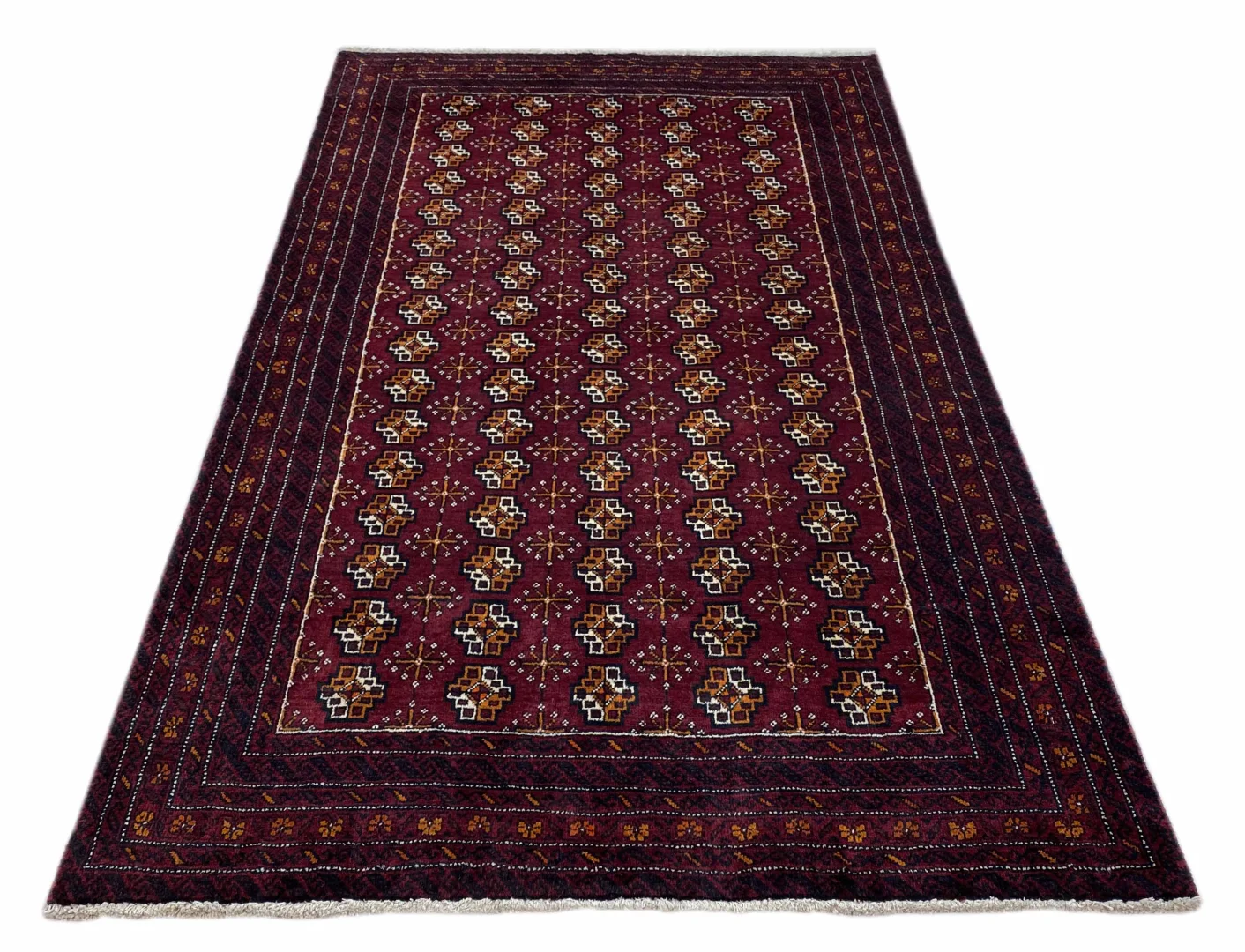 Perserteppich Belutsch 210 x 115 cm Wolle handgeknüpft