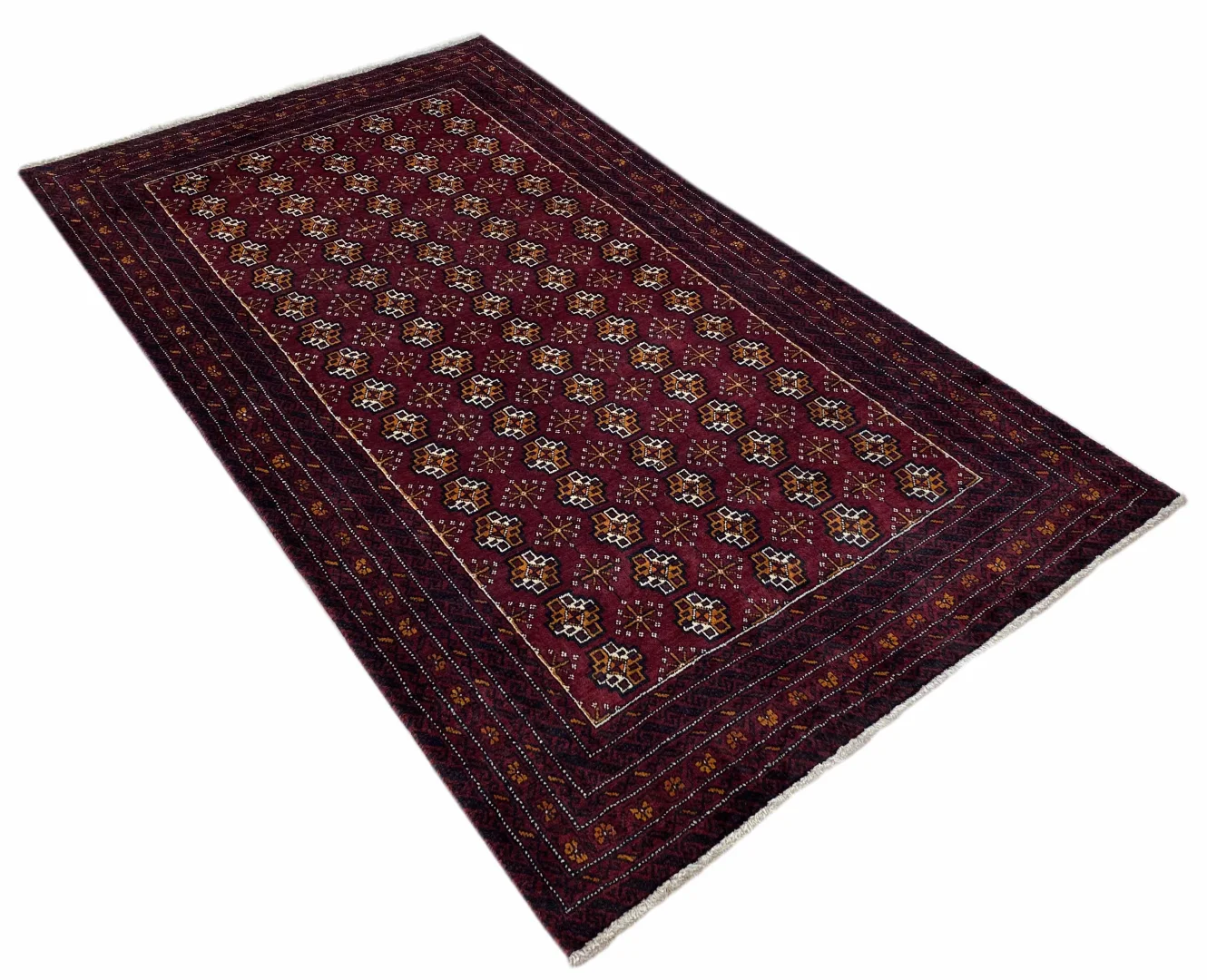 Perserteppich Belutsch 210 x 115 cm Wolle handgeknüpft