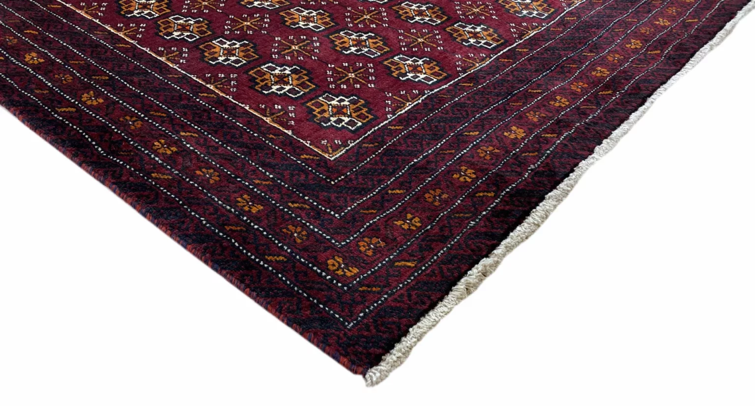 Perserteppich Belutsch 210 x 115 cm Wolle handgeknüpft