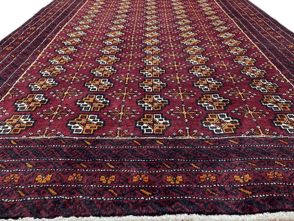 Perserteppich Belutsch 210 x 115 cm Wolle handgeknüpft