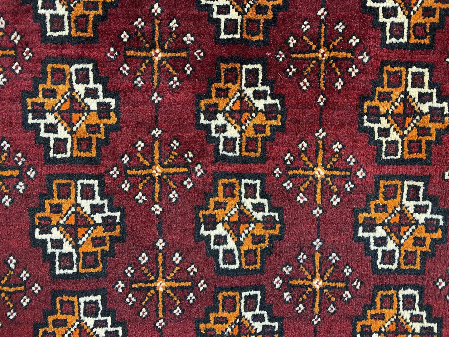 Perserteppich Belutsch 210 x 115 cm Wolle handgeknüpft