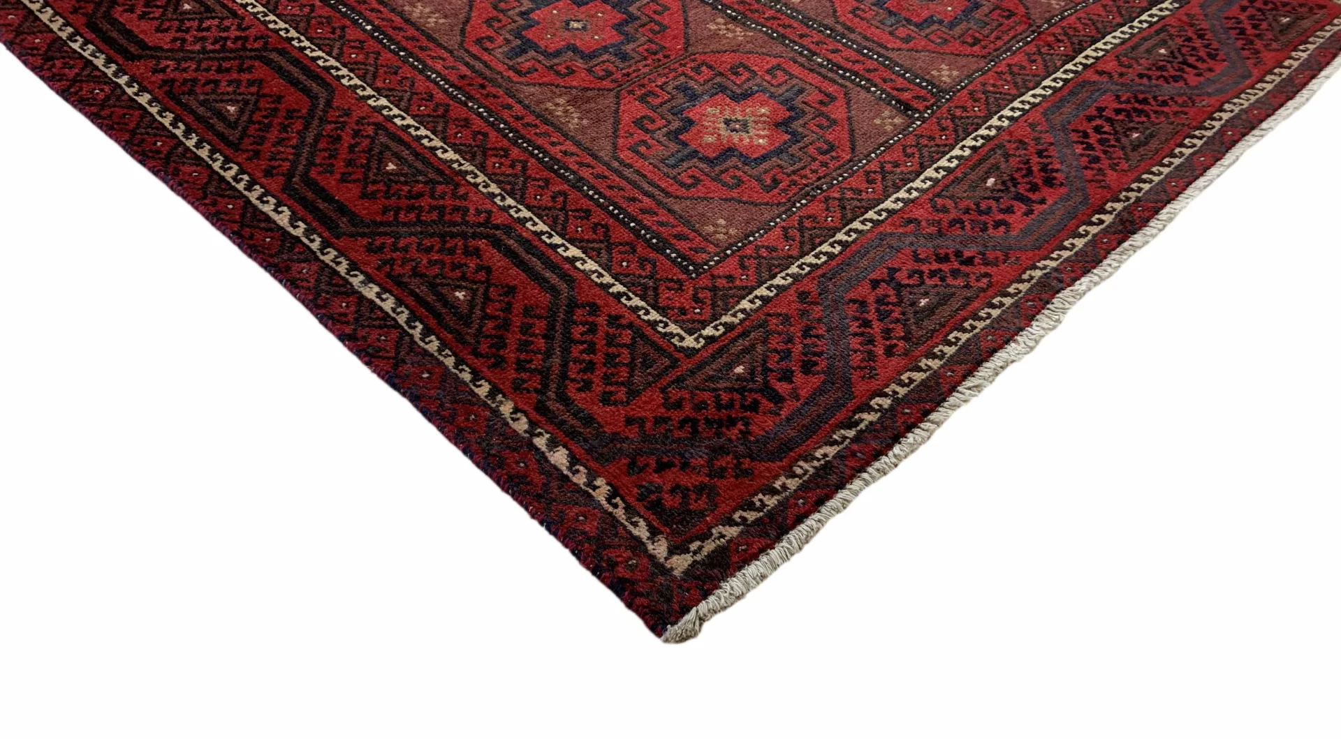 Perserteppich Balutsch 214 x 126 cm Wolle handgeknüpft