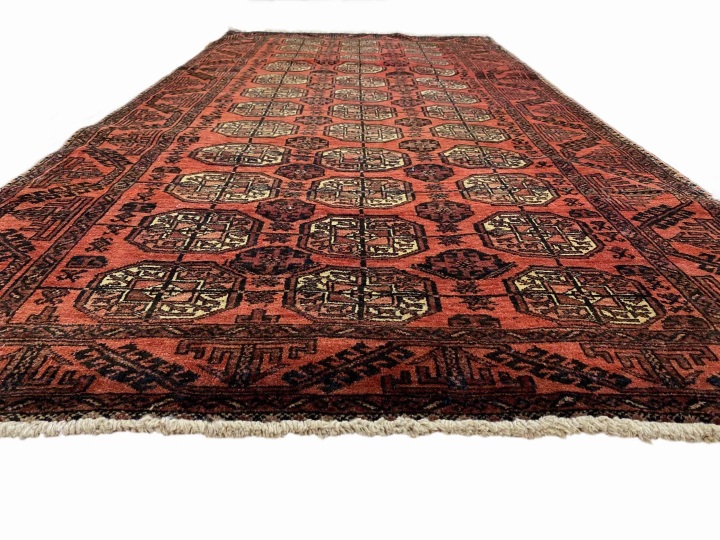 Perserteppich Belutsch 216 x 110 cm Wolle handgeknüpft