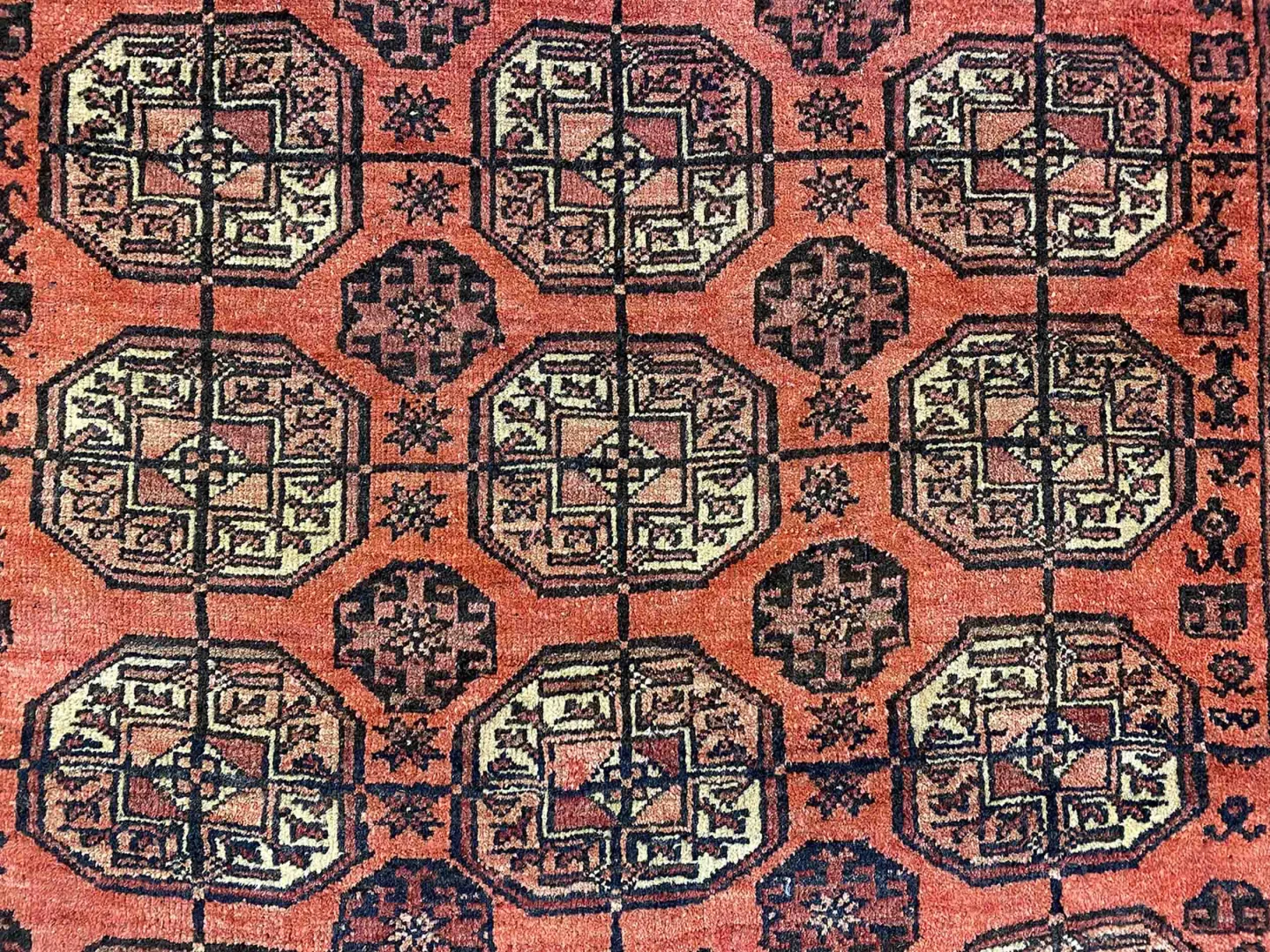 Perserteppich Belutsch 216 x 110 cm Wolle handgeknüpft