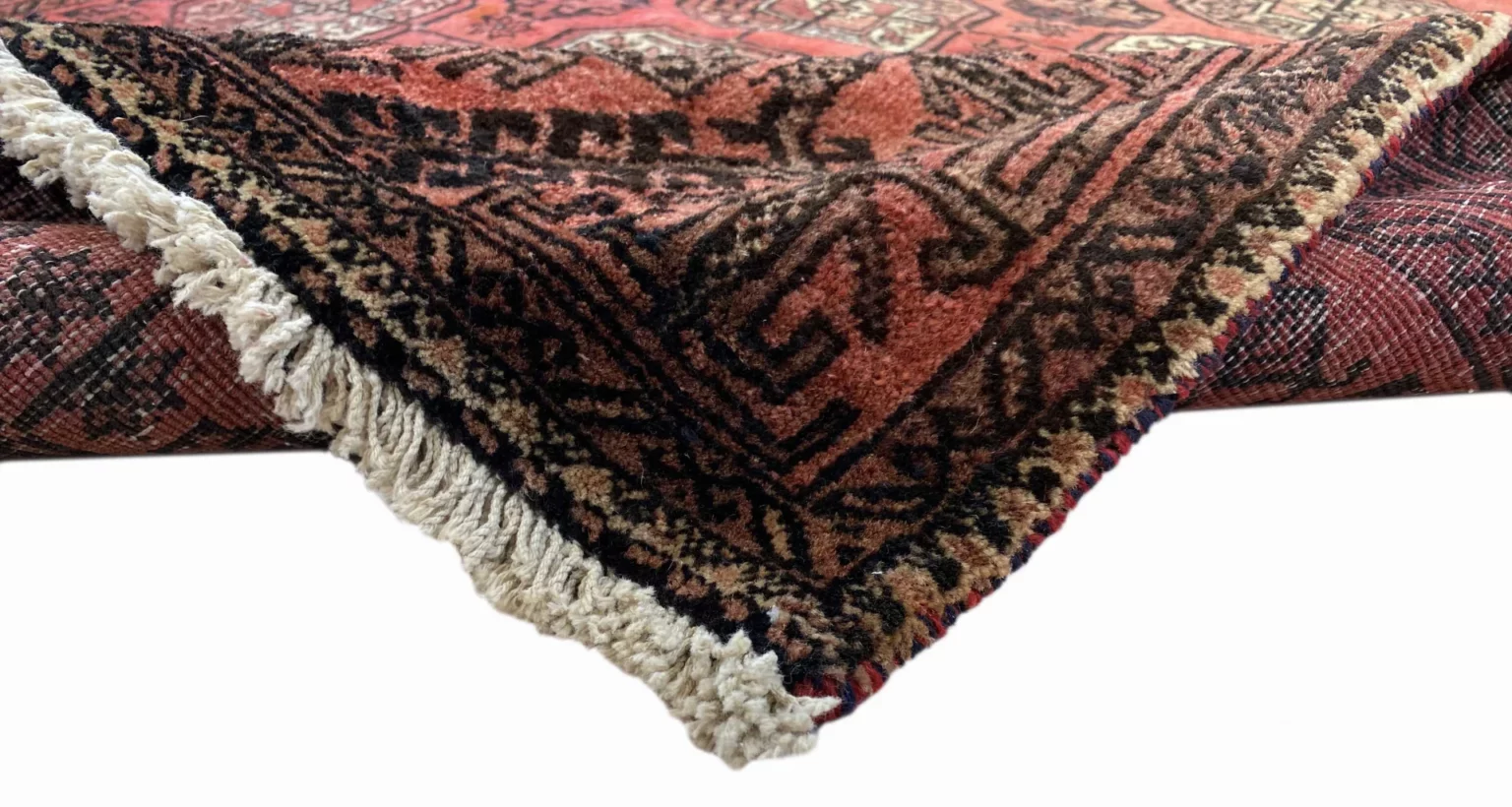 Perserteppich Belutsch 216 x 110 cm Wolle handgeknüpft
