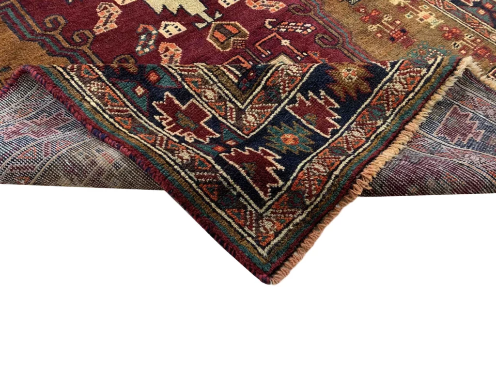 balutsch-perserteppich-218-x-117-cm-120000-250000-knoten-m-1-5 Orientteppich Balutsch 218 x 117 cm Wolle handgeknüpft