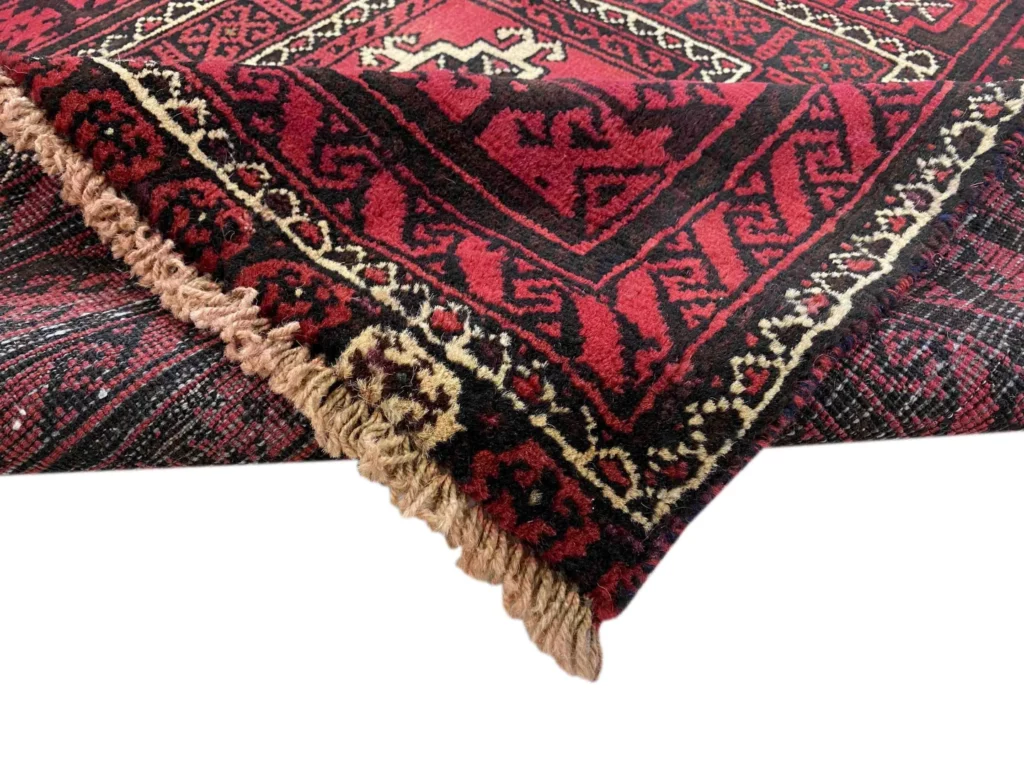 Perserteppich Belutsch 217 x 113 cm Wolle handgeknüpft